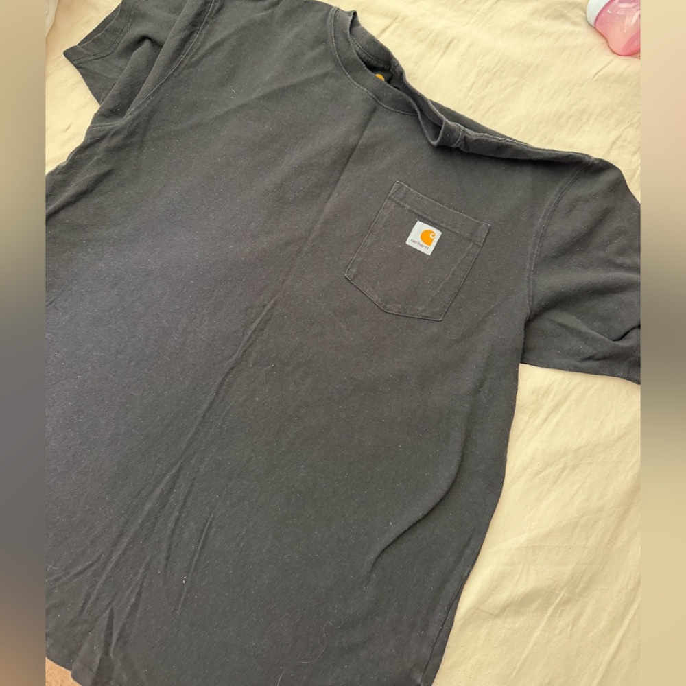 Black Carhart T-shirt regional fit
